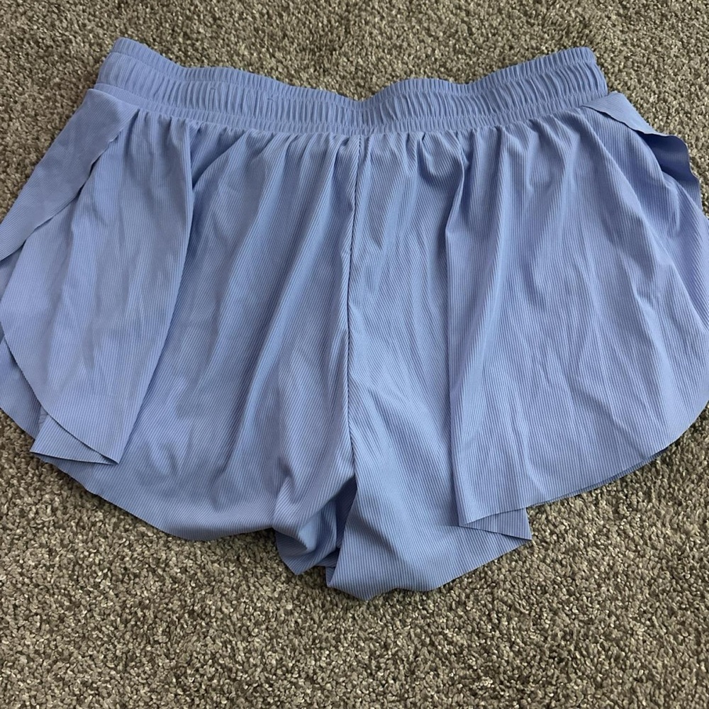 Light Blue Drawstring Skort - Picture 3 of 3